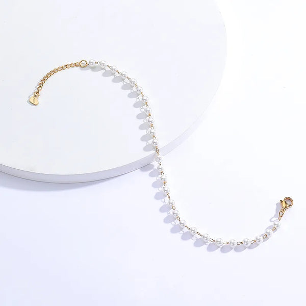 Adult's 'Honalulu Haze' Adjustable Anklet