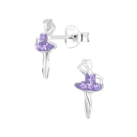 Stainless Steel 9mm Shiny Ballerina Link for Italian Charm Bracelet