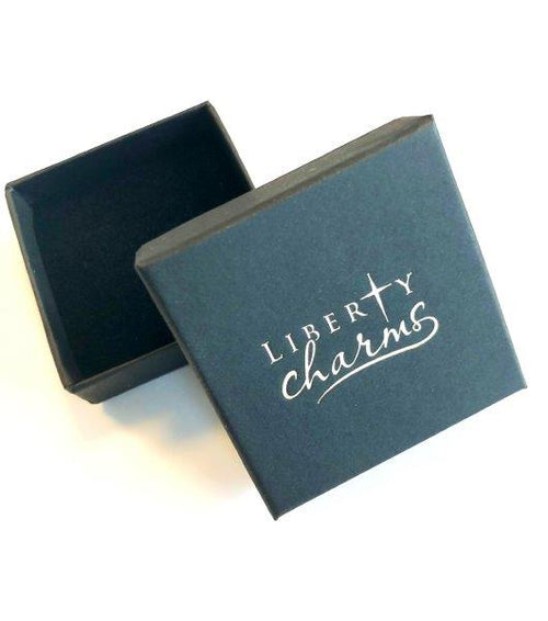 Teen/Adult Sterling Silver 'January Birthstone' Round Stud Earrings