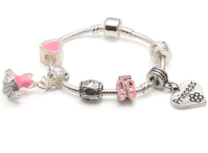 Stainless Steel 9mm Shiny Ballerina Link for Italian Charm Bracelet