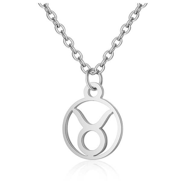 Children's Zodiac Sign Pendant Necklace Taurus (April 20-May 20)
