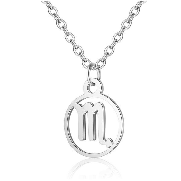 Children's Zodiac Sign Pendant Necklace Scorpio (October 23-November 21)