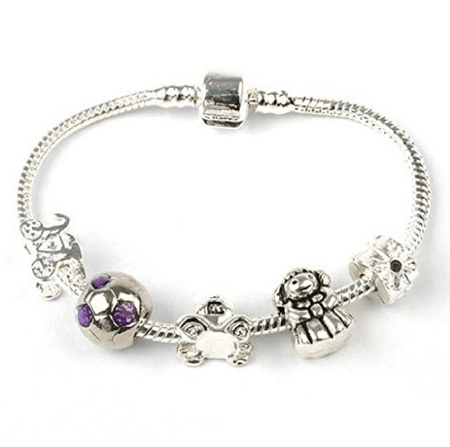 Stainless Steel 9mm Shiny Ballerina Link for Italian Charm Bracelet
