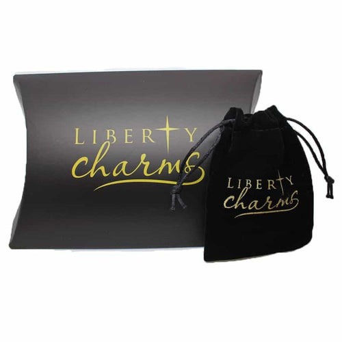 blue princess jewellery, princess bracelet, 7th birthday gifts girl and charm bracelet gifts for 7 year old girl in a pouch