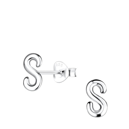 Children's Sterling Silver Pink Shell Stud Earrings