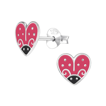 Children's Sterling Silver Set of 2 Pairs of Axolotl and Mermaid Magic Stud Earrings
