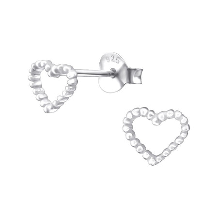 Adult's January Birthstone Heart Pendant Necklace