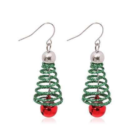 Adult's 'Christmas Jingle Bells' Drop Earrings