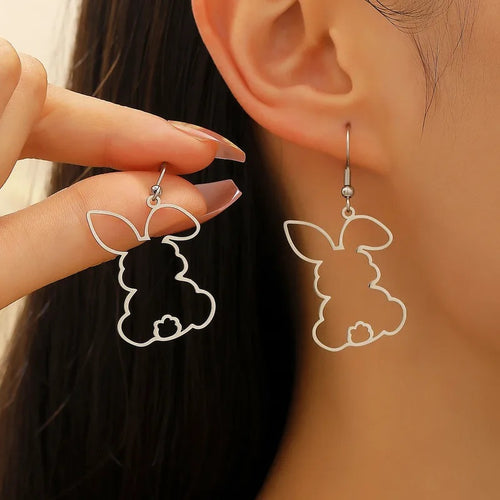 Adult's Easter Bunny Drop Earrings