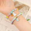 Children's Set of 2 Easter Themed Stretch Bead Bracelets