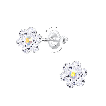 Children's Sterling Silver 'Double Decker Bus' Stud Earrings
