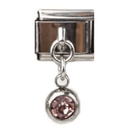 Stainless Steel 9mm Shiny Easter Egg Link for Italian Charm Bracelet