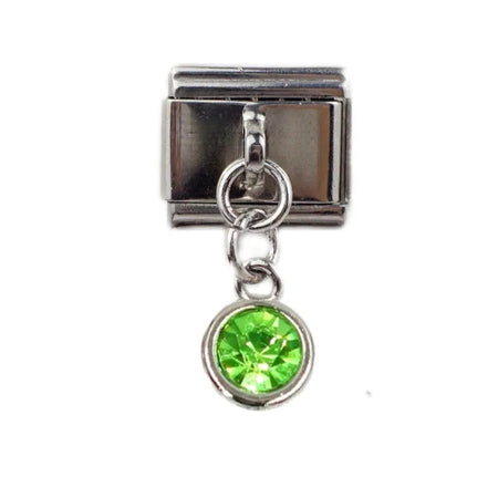 Stainless Steel 9mm Shiny Easter Egg Link for Italian Charm Bracelet