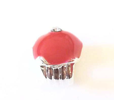Stainless Steel 9mm Shiny Cherries Link for Italian Charm Bracelet