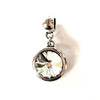 Adult’s April Birthstone Diamond Coloured Crystal Drop Charm