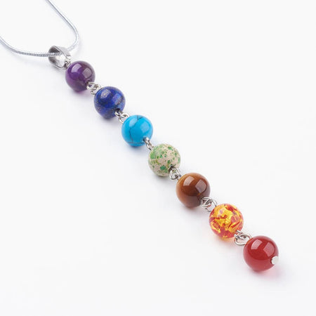 Silver Plated 'January Birthstone' Garnet Coloured Crystal Pendant Necklace