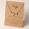 Virgo Zodiac Constellation Pendant Necklace 23rd August - 22nd September