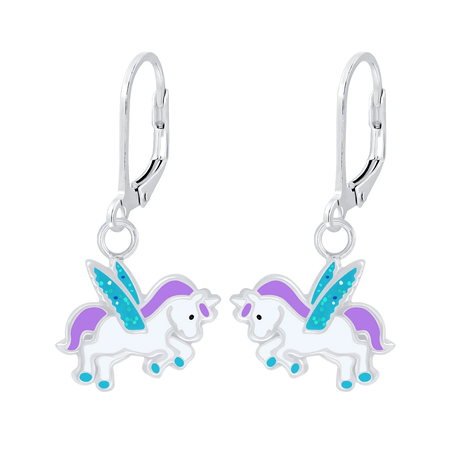 Children's Big Sister 'Unicorn Wishes and Fairy Kisses' Silver Plated Charm Bead Bracelet