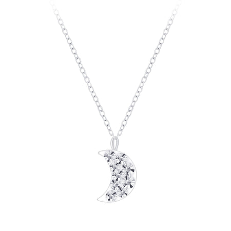 Children's Sterling Silver Angel Heart Pendant Necklace