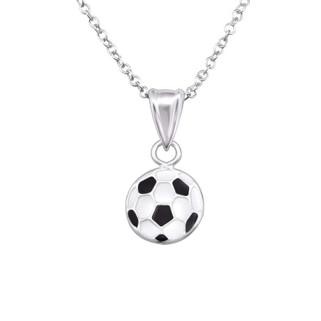 Children's Sterling Silver 'Crystal Heart' Pendant Necklace