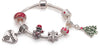 Children's 'Princess Christmas Dream' Silver Plated Charm Bracelet