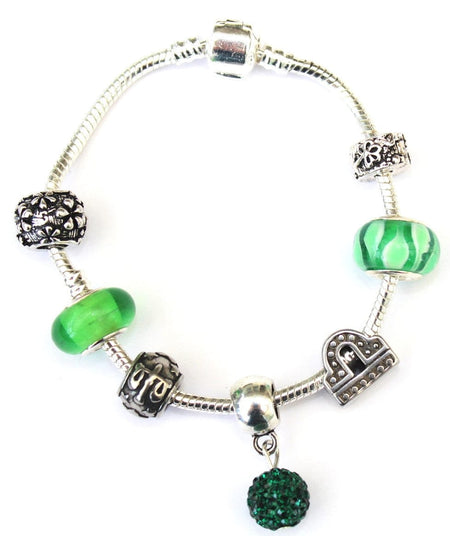 Adjustable 'October Birthstone Irregular Stone' Wish Bracelet / Friendship Bracelet