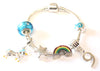unicorn jewellery, unicorn bracelet, 9th birthday gifts girl and charm bracelet gifts for 9 year old girl