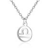 Children's Zodiac Sign Pendant Necklace  Libra (September 23-October 22)