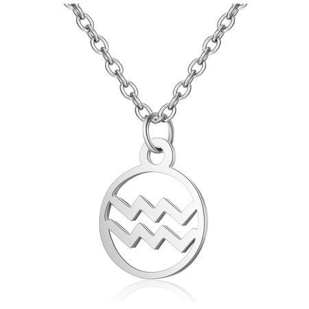 Children's Sterling Silver Black Diamond Crystal Cross Necklace