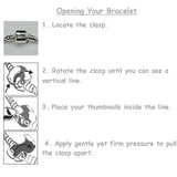 Leo 'The Lion',  Zodiac Sign Silver Plated Charm Bracelet (July 23- Aug 22)