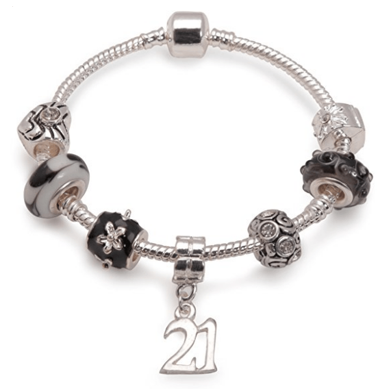 black magic bracelet, 21st birthday gifts girl and charm bracelet gifts for 21 year old girl