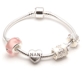 pink nan bracelet and nan jewellery