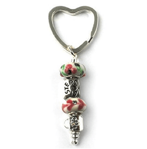 multi colour sisters keyring for sisters jewellery